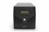 Zasilacz awaryjny UPS Line-Ineractive LCD, 1000VA/600W, 2x12V/7Ah, AVR, 4xSCHUKO, USB, RS232, RJ45