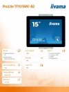 Monitor 15 cali ProLite TF1515MC-B2 poj.10pkt,pianka,4:3,TN