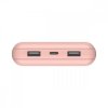 PowerBank 20 000mAh 15W USB-A/USB-C różowe złoto