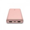 PowerBank 20 000mAh 15W USB-A/USB-C różowe złoto