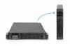Zasilacz awaryjny UPS Online Rack 19 LCD, 1500VA/1500W, 3x12V/9Ah, 8xC13, USB, RS232, RJ45