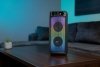Głośnik FLAMEBOX UP MT3177 Bluetooth 5.0/FM/MP3/MicroSD/USB/RGB/RMS 14W/PMPO 600W