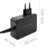 Ładowarka PD 120W Turbo | 5-28V | 3-4.5A | USB-C | Czarna