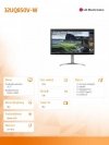 Monitor 31.5 cali 32UQ850V-W UHD