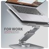 STND-LR Podstawa do laptopów aluminiowa 10-16 regulowane kąty nachylenia, obrót o 360 stopni