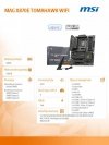 Płyta główna MAG X870E TOMAHAWK WIFI AM5 4DDR5 ATX