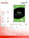 Dysk twardy BarraCuda 16TB 3.5 cala ST16000DM001
