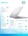 Laptop Dell Pro 14 PC14255/AMD Ryzen AI 5 PRO 340/16GB/512GB SSD/14.0 FHD+/Radeon 840M/FgrPr/FHD/IR Cam/Mic/WLAN+BT/Backlit Kb/3