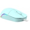 Mysz przewodowa AZORA MB-241 1200 DPI miętowa podświetlenie