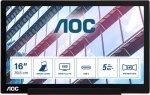 Monitor AOC 15,6 I1601P USB-C
