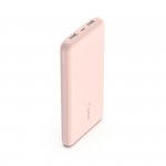 PowerBank 10 000mAh USB A i C 15W różowe złoto