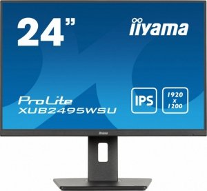 Monitor 24 cale XUB2495WSU-B7 IPS,16:10,300cd,4ms,HDMI,DP,3xUSB(3.2), 1xUSB-c,2x2W,FlickerFree,HAS(150mm)