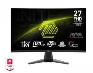 Monitor  MAG 27C6F 27 cali/LED/FHD/Curv/180Hz/Black