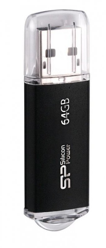 Pendrive Silicon Power Ultima II M01 64GB USB 2.0 kolor czarny ALU