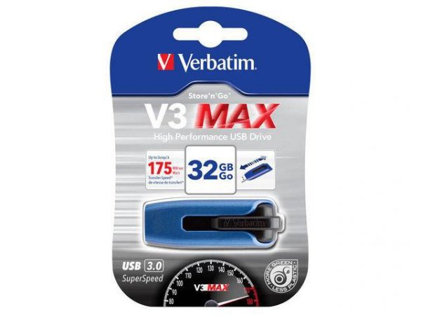Pendrive Verbatim 32GB V3 MAX USB 3.0