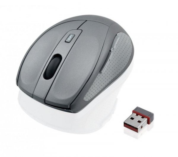 Mysz bezprzewodowa iBOX Swift Pro optyczna szara