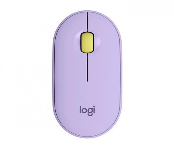 Mysz bezprzewodowa Logitech Pebble Wireless Mouse M350 optyczna lawendowa
