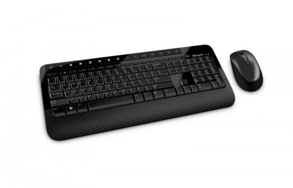 Zestaw bezprzewodowy klawiatura + mysz Microsoft Wireless Desktop 2000 czarny