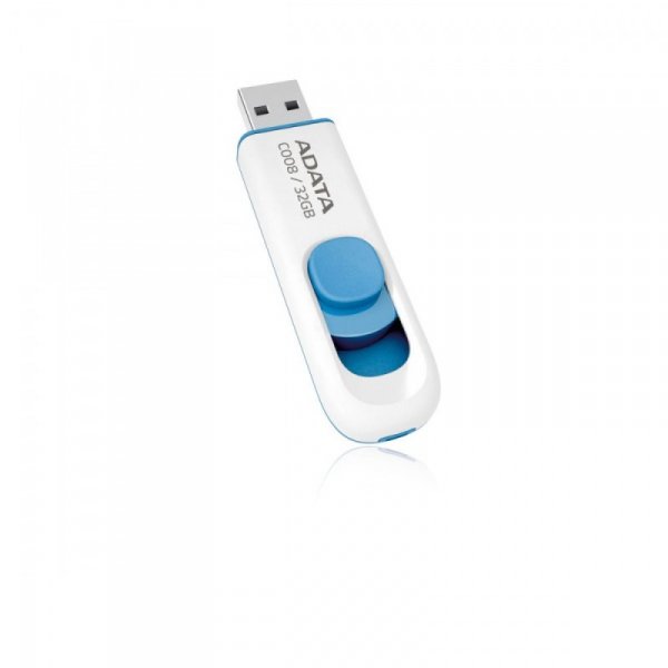 Pendrive  DashDrive Classic C008 32GB USB2.0 biało- niebieskie