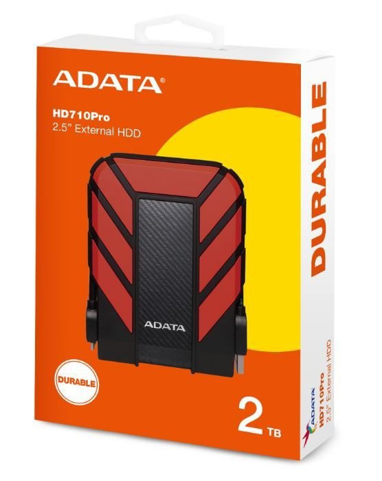 DashDrive Durable HD710 2TB 2.5&#039;&#039; USB3.1 Czerwony