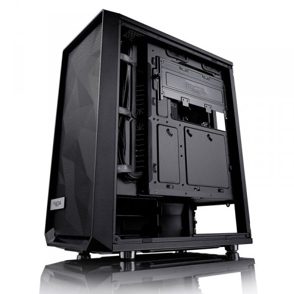 Meshify C Blackout Tempered Glass 2.5&#039;/3.5&#039; drive capacity  uATX/ATX/ITX