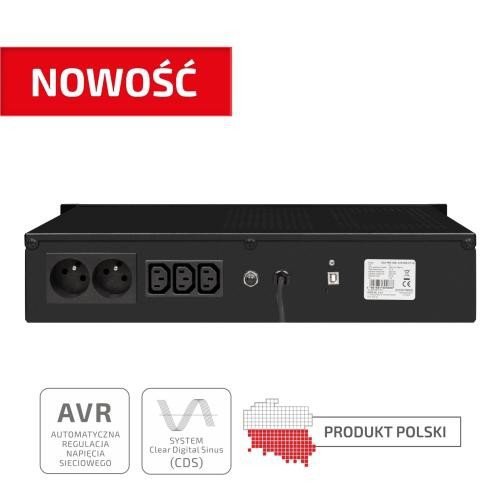 UPS  ECO Pro 1000 AVR CDS 19&quot; 2U