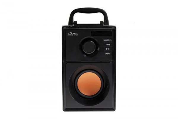 Głośnik BOOMBOX BT MT3145 Bluetooth 5.1+EDR/FM/MP3/MicroSD/USB/AUX/Pilot/USB-C/LED/RMS 15W/PMPO 600W