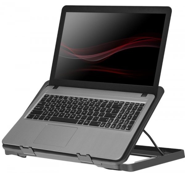 Podstawka chłodząca pod laptopa NS- 503 metalowa 15.6&quot;-17&quot;