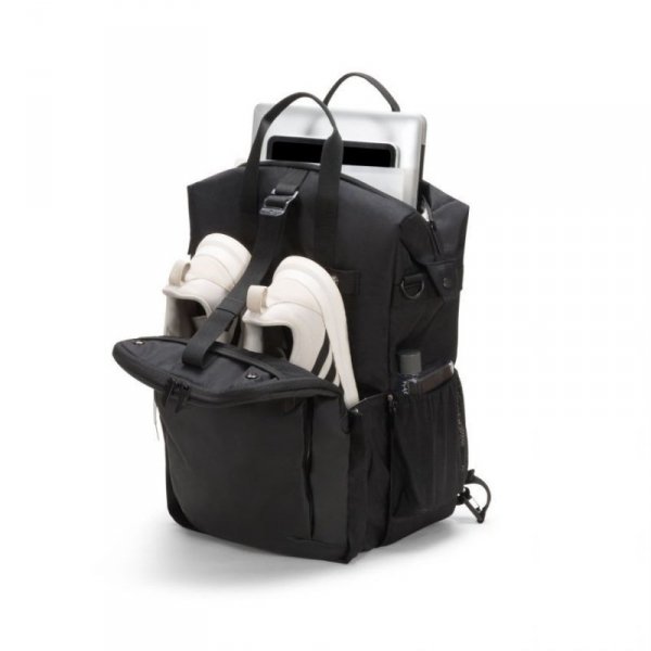 Plecak do notebooka Eco Dual GO 13-15.6 cali, czarny