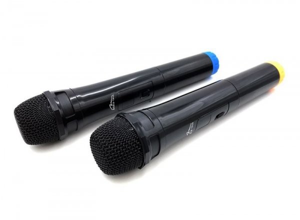 Mikrofony do karaoke Accent Pro MT395 2 sztuki w zestawie