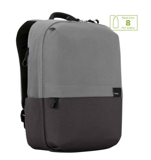 Plecak 16 cali Sagano EcoSmart Commuter czarno-zielony