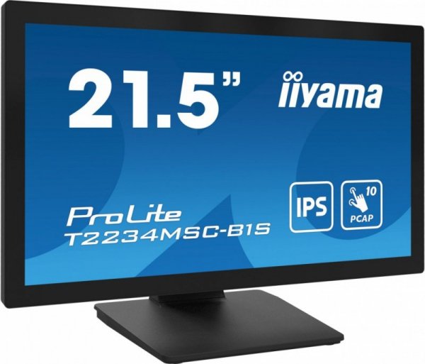 Monitor ProLite  21.5 cala T2234MSC-B1S IPS,10PKT.VGA,HDMI,DP