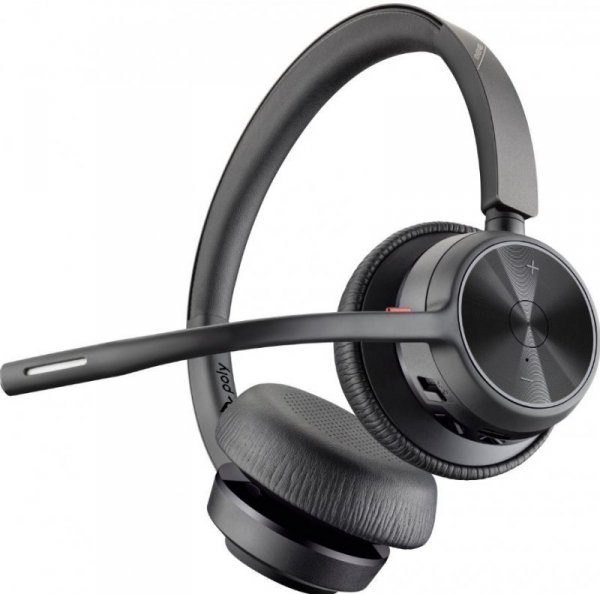 Słuchawki Voyager 4320-MS-Teams USB-C/BT700 + stojak do ładowania  77Z32AA