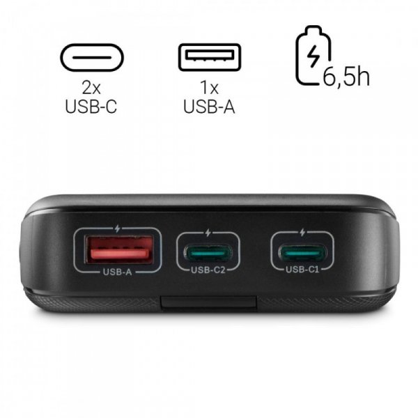 Power pack PD 10000 mAh Antracyt