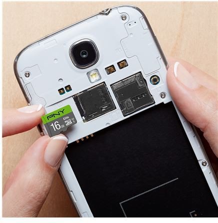 Karta pamięci microSDHC Elite 16GB P-SDU16GU185GW-GE