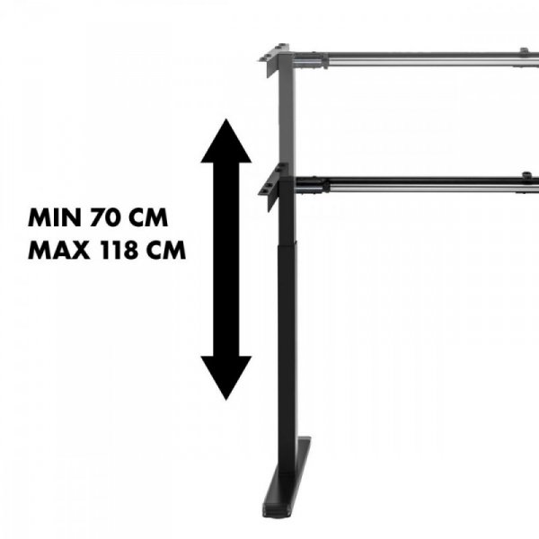 Biurko z regulacją wysokości, 60kg MC-790NB