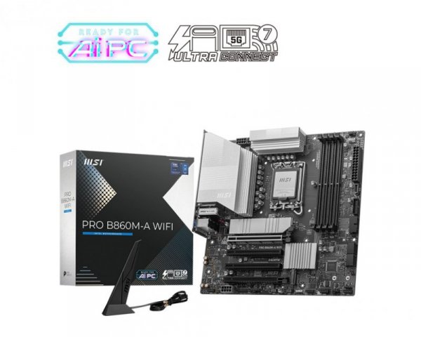 Płyta główna PRO B860M-A WIFI s1851 4DDR5 mATX