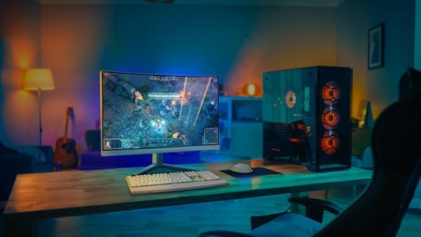 Monitor 27 cali 27M2C5501 Curved VA 180Hz HDMIx2 DP HAS Ambiglow