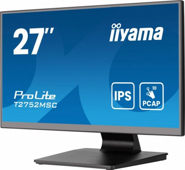 Monitor 27 cali T2752MSC-B1AG 10 PKT. POJ,IPS,HDMI,DP,2x1W,7H,2xUSB,  400cd/m2,AG-(Anti Glare)