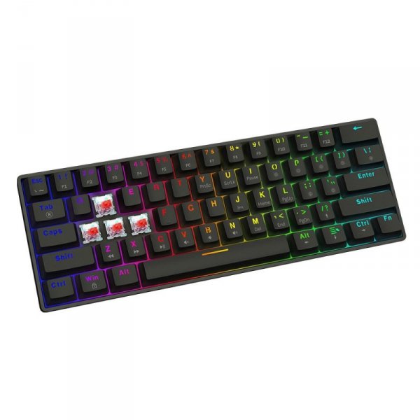 Klawiatura mechaniczna BLACKOUT X2  OUTEMU Red, Hot Swap