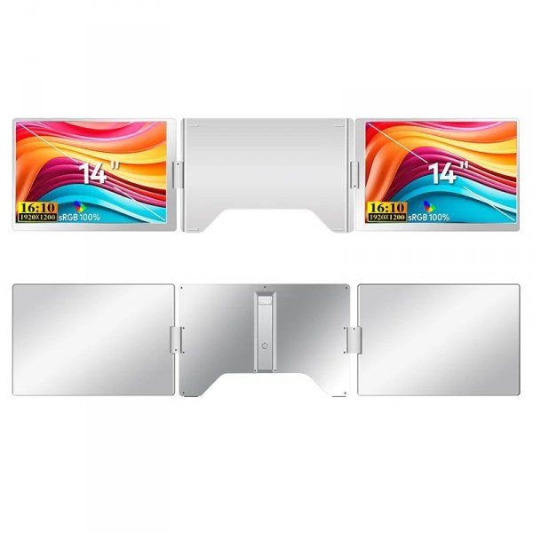 Przenośne monitory do laptopa Smart Life S688 14&#039;&#039;, 2 monitory  IPS,1920x1200