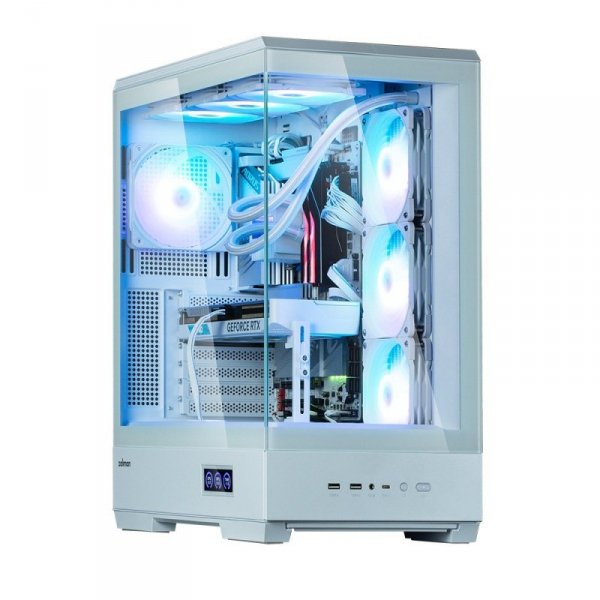Obudowa P50 DS WHITE Mid-Tower 4x ARGB Fans