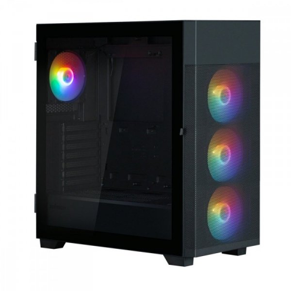 Obudowa S5 NEO Black ATX Mid Tower FRGB Fan x4