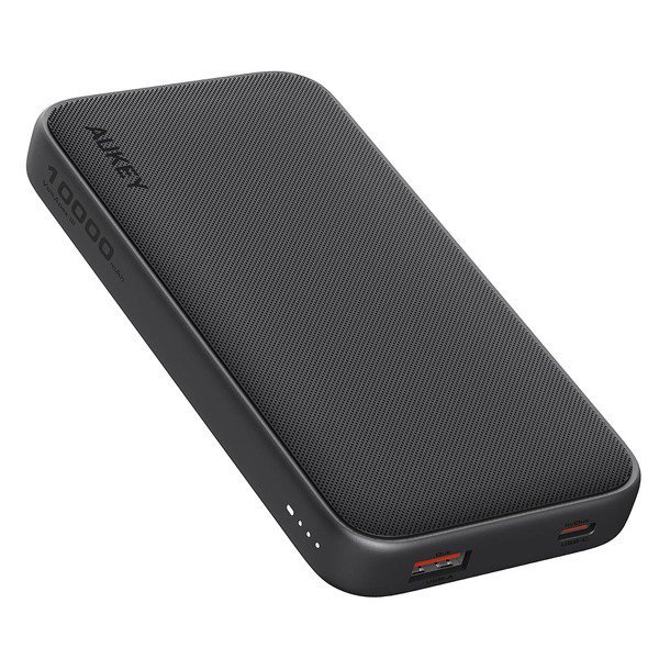 PB-Y46 Power Bank | 10000 mAh | 15W | 2xUSB | LED | kabel USB-C