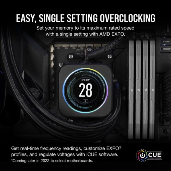Pamięć DDR5 Vengeance 48GB/6000 (2*24GB) CL30 AMD EXPO & Intel XMP