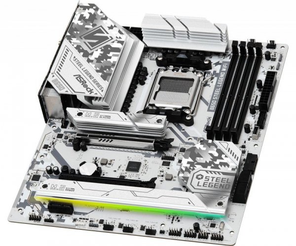 Płyta główna B650 STEEL LEGEND WIFI AM5 4DDR5 HDMI/DP M.2 ATX