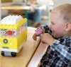 BIG Kamper Klocki Swinka Peppa Bloxx 54 el + 4 figurki