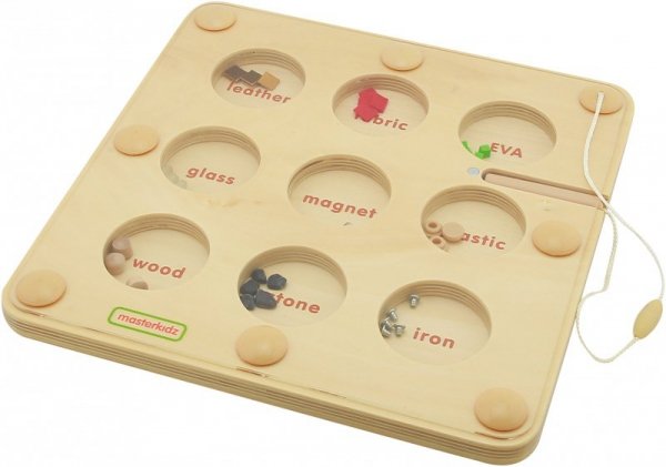 Co Przyciągnie Magnes Edukacyjna Gra Tabliczka Masterkidz Montessori