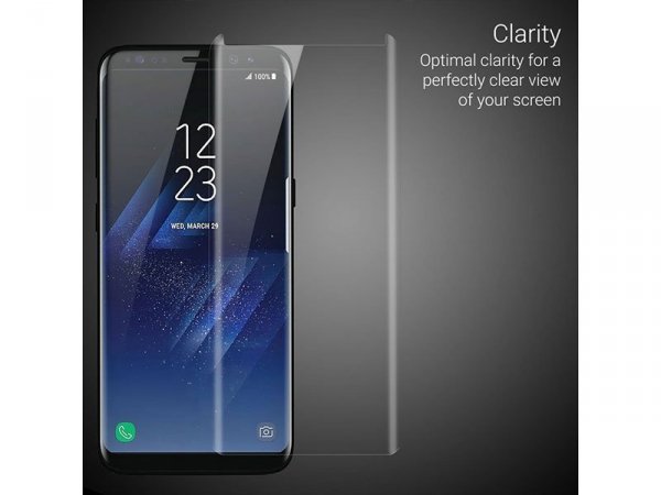 Galaxy S8 Plus Szkło HARTOWANE 9H 3D Curved Glass 100% Transparent