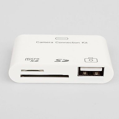 iPad Air 2 mini 3 Camera Connection Kit USB SD Lightning iOS9